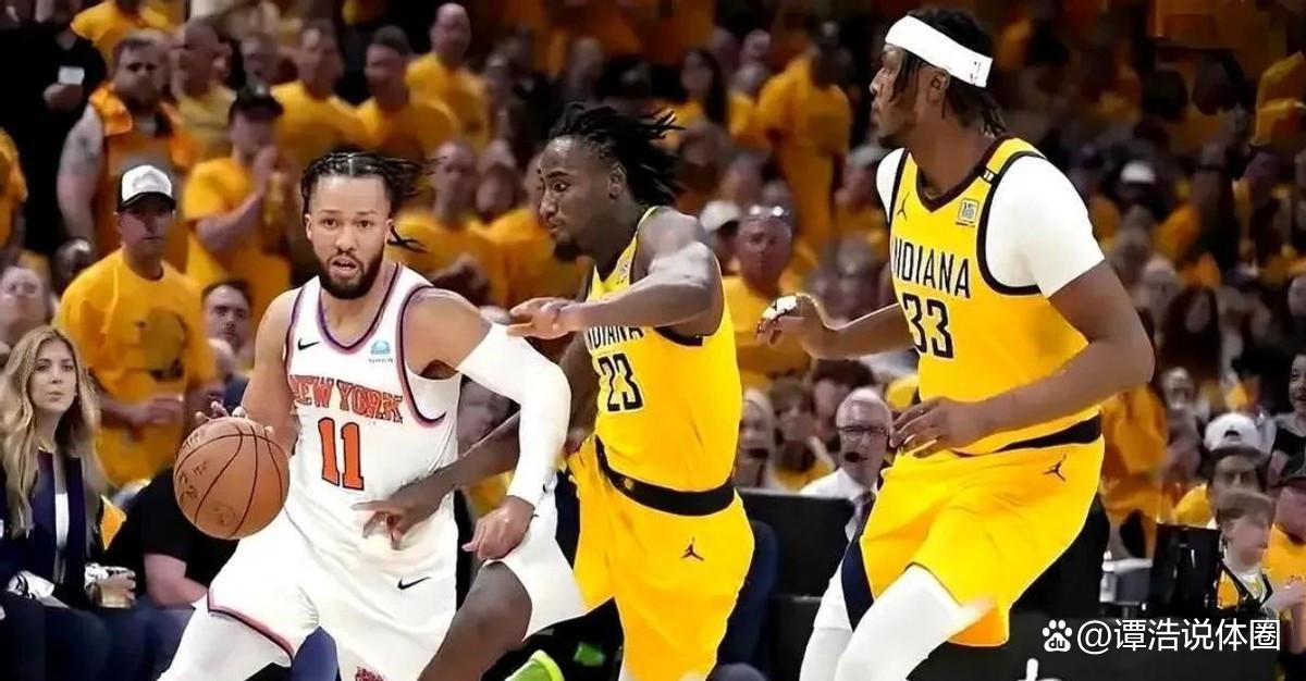 关于尼克斯击败步行者，兰德尔砍下28分的信息